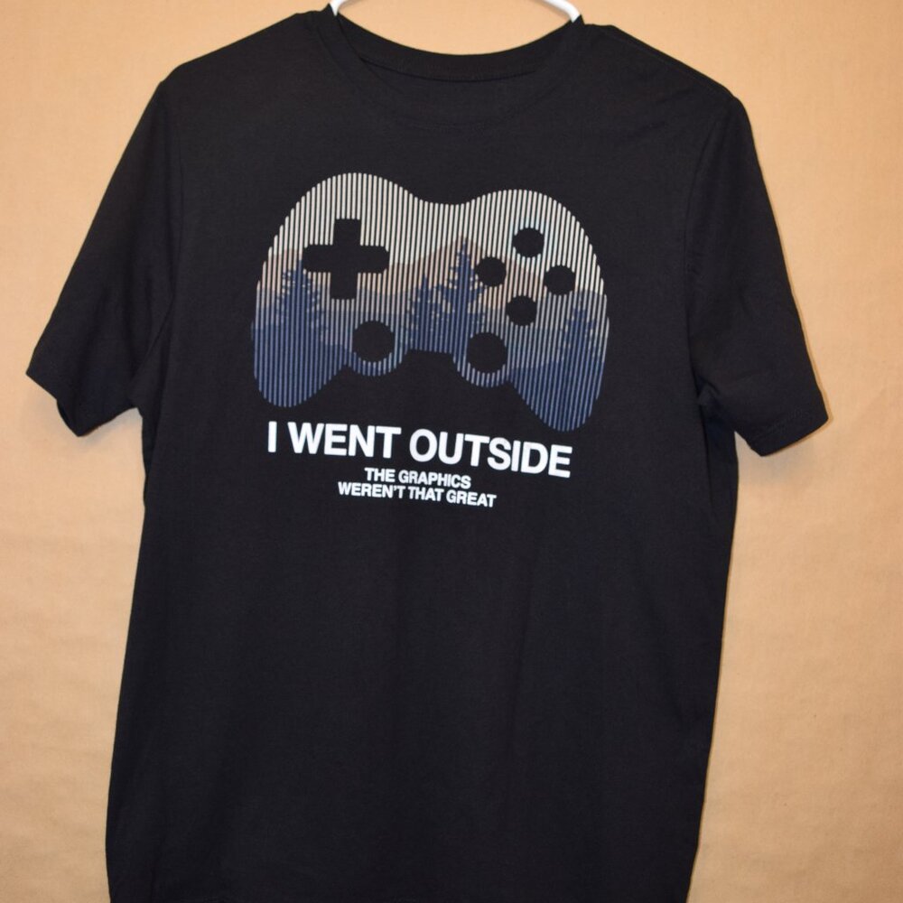 Wonder Nation Black Gamer Graphic Tee | Size XXL (18)